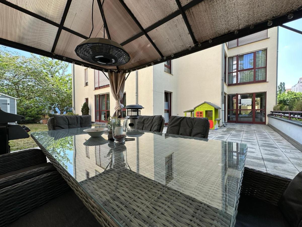 Fhv01 - Ferienwohnung 100M² 6 Personen Garten Und Terrasse 2X Wc Taucha Buitenkant foto